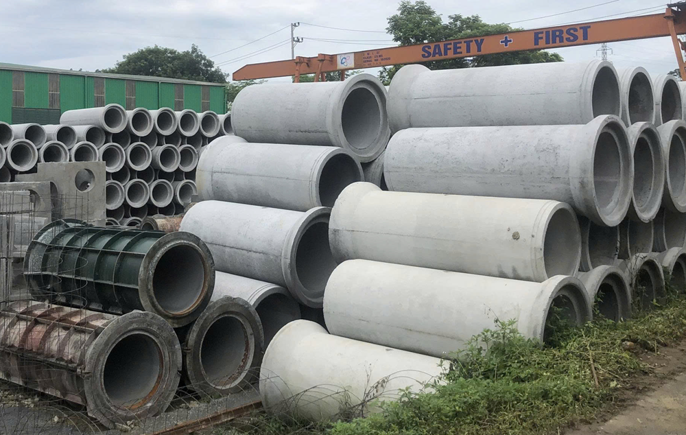 Cống bê tông ly tâm cường độ cao, bề mặt nhẵn bóng 