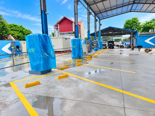 DỰ ÁN THI CÔNG CỤC CHẶN BÁNH XE BÊ TÔNG TẠI TRẠM SÓC SƠN – HÀ NỘI